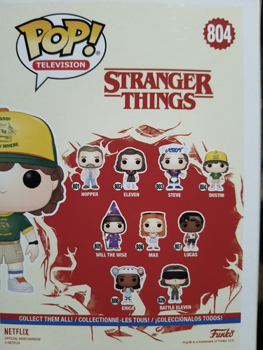 Funko Pop Dustin Stranger Things S3