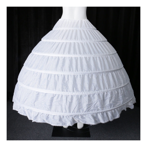 N 6 Aros Vintage Enagua De Moda Falda De Miriñaque Nupcial