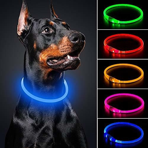 Collar De Perros Led Bseen - Resistente Al Agua 1z4gk