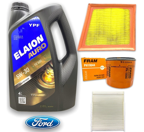 Kit Service Elaion F50 + Filtros Fiesta Ka Ecosport Kinetic