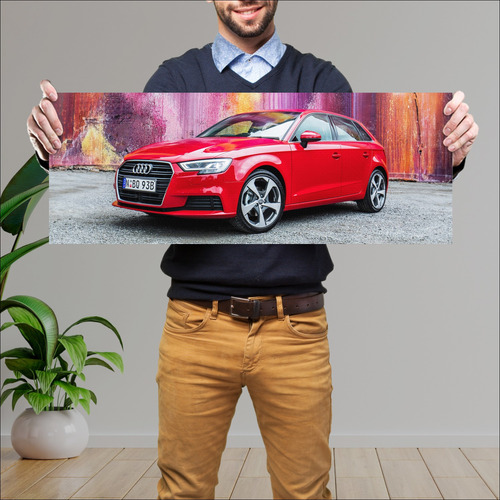 Cuadro 30x80cm Auto 2016 Audi A3 Sportback Au 59 113