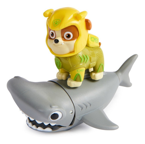 Paw Patrol Aqua Pups - Rubble Y Tiburón Martillo
