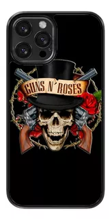 Funda Para Celular Guns And Roses Rock Calavera Rosas Musica