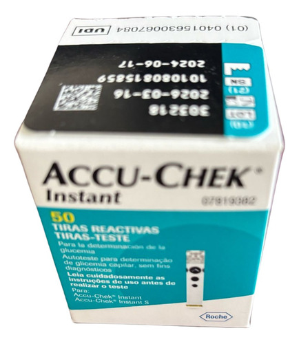 Accu Chek Instant Caja Con 50 Tiras Reactivas Roche