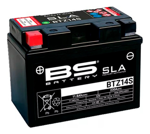 Bateria Bs Btz14s