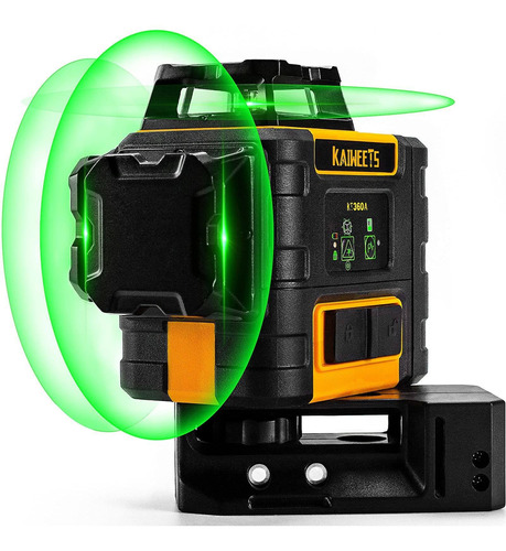 Kaiweets Nivel Laser Verde Linea (hasta Detector) Modo Base