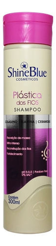 Shampoo Plástica Dos Fios 300ml - Shine Blue