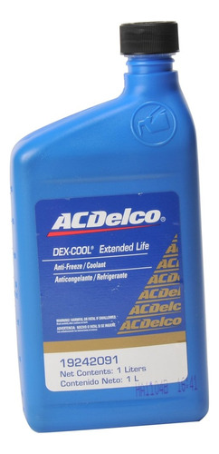 Liquido Refrigerante 1lt Dex-cool Organico Acdelco 