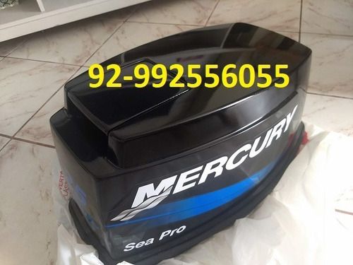 Imagem 1 de 3 de Capo Para Motor De Popa Mercury 25 Hp Novo Sedex