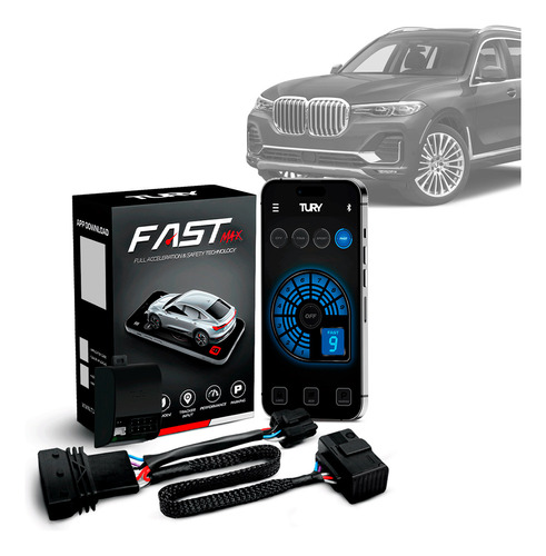 Módulo Acelerador Pedal Fast Com App Bmw X7 2020 21 22 23 24