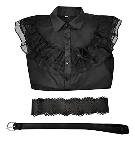 Vestido De Miércoles Addams Para Mujer, Disfraz Para Niñas,