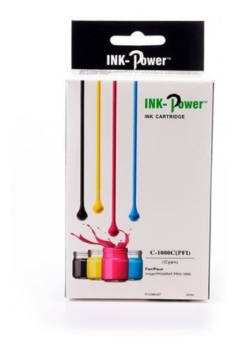 Tinta Pfi-1000 C Cyan Para Imageprograf Pro-1000