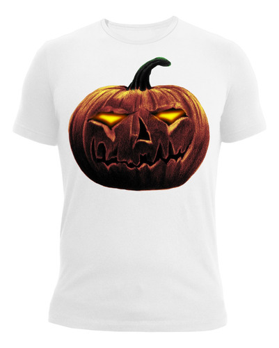 Playera Moda Halloween Día De Muertos Calabaza Top Premium