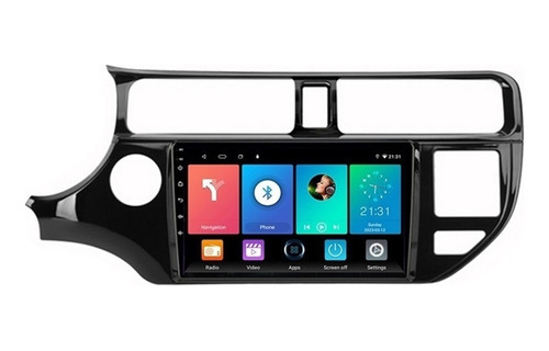 Estéreo Carplay 2 Gb Android 10 Para Kia Rio 2012-2014 Gps