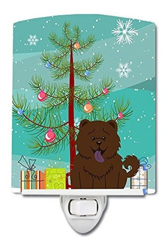 Carolines Treasures Merry Christmas Tree Chow Chocolate Cera