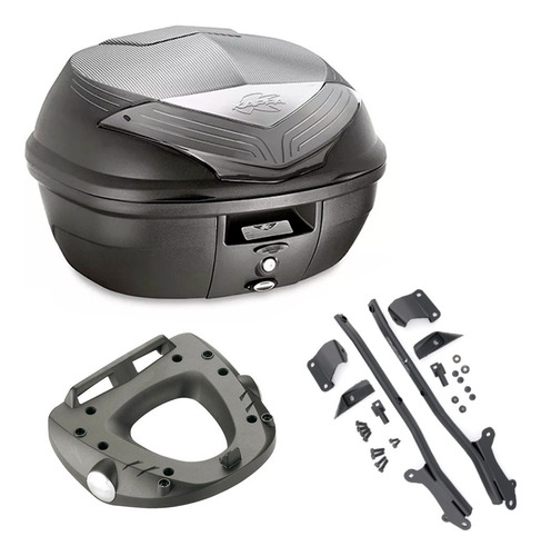 Baul Top Case 35 Lts Con Soporte Para Honda Cb 500 X New