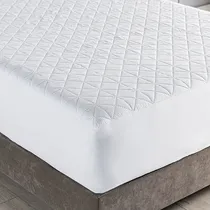 Comprar Cubrecolchón Vianney BÁSICO PLUS Protector básico plus con diseño rayas a prueba de agua - individual de 37cm x 190cm x 100cm