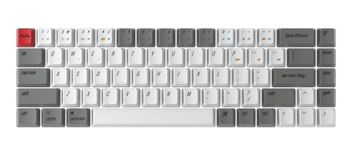 Set Keycaps Retro Keychron Para K2 / K6, Perfil Oem, Gaming