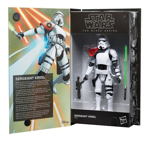 Figura De Accion Sergeant Kreel Star Wars Black Series 