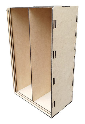 Caja Para Vino Madera Mdf Tapa Portavino 2 Botellas Personal