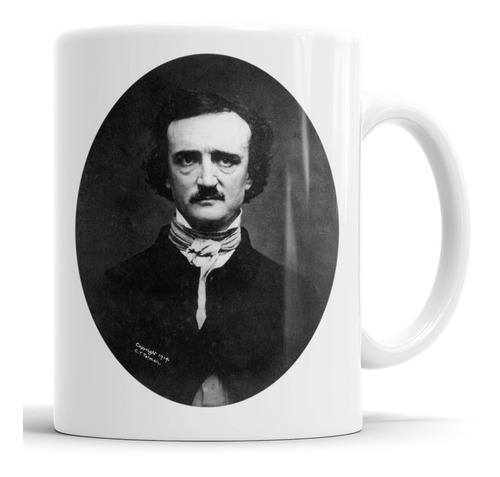 Taza Edgar Allan Poe - Cerámica Importada