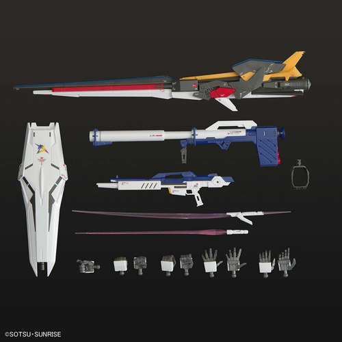 Figura de acción RX-93ff V Gundam de Bandai Gunpla Model Kit Real Grade Excitement Embodied