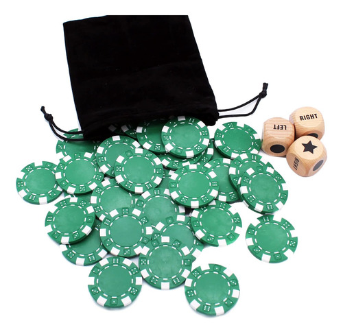Juego De Dados Central Izquierdo Y Derecho Con 3 Dados De De