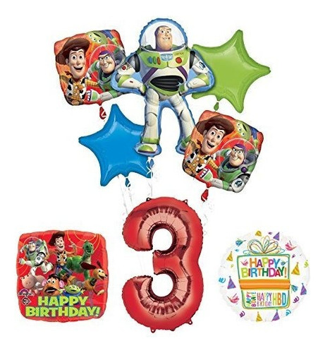 Suministros De La Fiesta De Cumpleaños De Toy Story 3 Y Dec