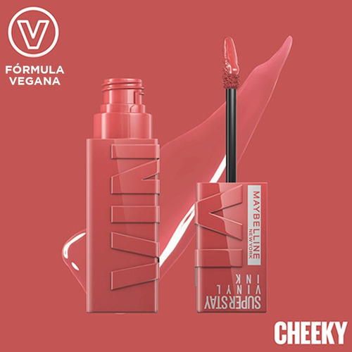 Imagen 6 de 7 de Kit Maybelline: Sky High Cosmic + Labial Vinyl Ink Cheeky