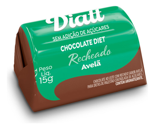 Diatt Bombom Sortido Presenteável 180g (12un X 15g)