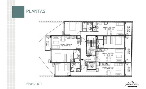 Imagen 13 de 13 de Site Narvaja (204) - Venta Apartamento 1 Dormitorio A Estrenar En Cordon