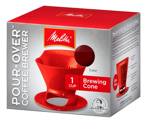 Melitta 640820 Ready Set Joe Filter Cone Pourover Cone Manua