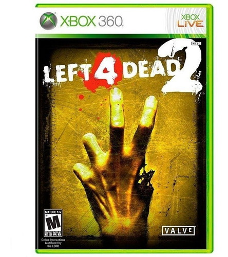 Left 4 Dead 2 Xbox 360 Mídia Física Novo Lacrado