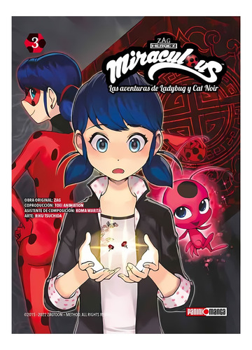 Manga Miraculous Ladybug Y Cat Noir Tomo 3 Panini Dgl Games