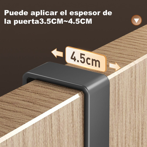 Perchero Almacenamiento Para Puerta De Nuevo Estilo Gancho