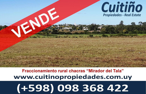 Imagen 2 de 18 de Hermosas Chacras Campos De 3 Hectareas En Tala