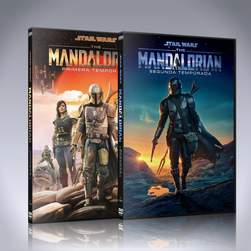 Mandalorian Temporada 1 Y 2 Dvd Latino/ingles