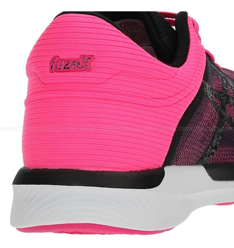 Tenis Asics Tiger Mujer Rosa Fuzex Rush T768n2090