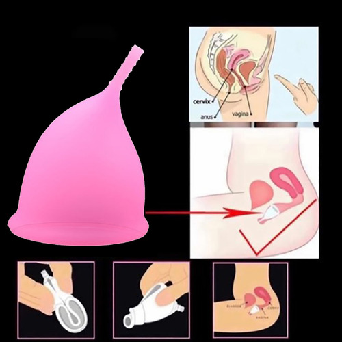 Copa Menstrual De Silicona Suave Cómoda Reutilizable