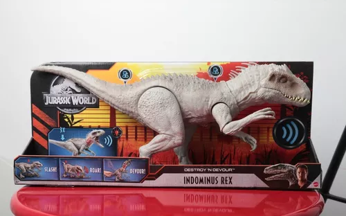 Dinossauro Furious Rex Grande 62cm Com Som + Grátis Tiranossauro