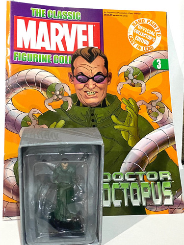 Eaglemoss Marvel Doctor Octopus Plomo #3 Importado + Revista