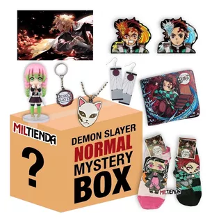 Demon Slayer Mystery Box Figura Llavero Poster - Miltienda