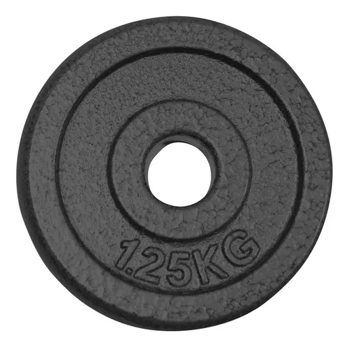 Disco De Acero Jks 1.25kg Negro Cuotas sin inter s