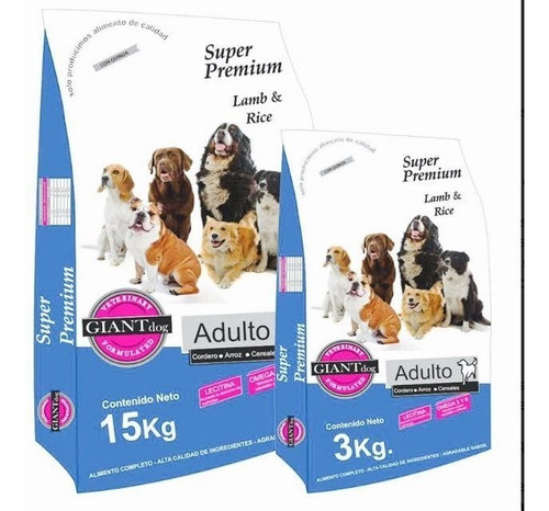 Giant Dog Alimento Para Perro Super Premium 15kgs
