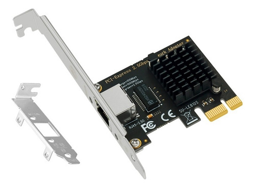 Placa Pcie Interna Placa De Rede Gigabit De 2500 Mbps