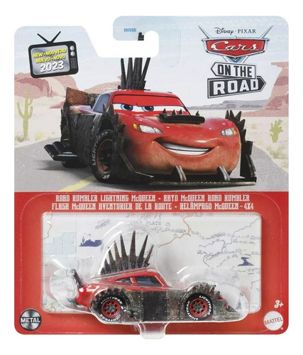 Disney Cars Road Rumbler Rayo Mcqueen On The Road