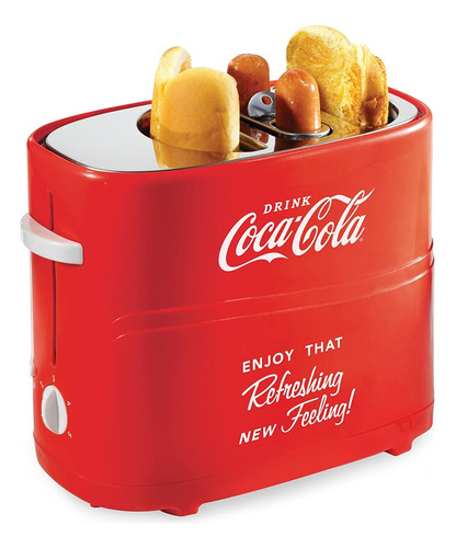 Tostadora Coca Cola Para Hot Dogs Grill Diseño Calidad