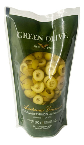 Aceitunas Verdes En Rodajas Green Olive 150g Doypack