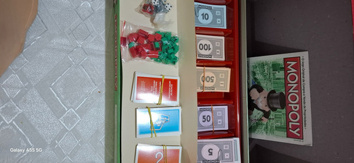 Jogo De Tabuleiro Monopoly 00009 Usado Hasbro.