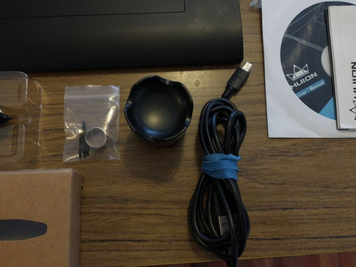 Huion Tableta De Diseño H610 Pro Accesorios Completos